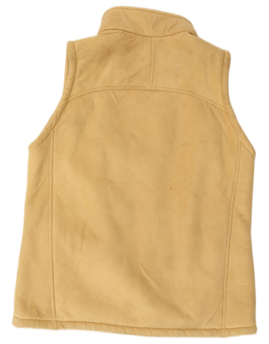 Musto Womens Sherpa Gilet UK 14 Large Beige Polyester