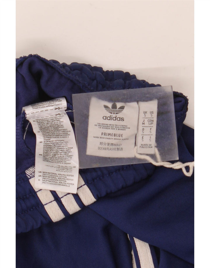 Adidas Mens Tracksuit Trousers Joggers Medium Navy Blue Polyester