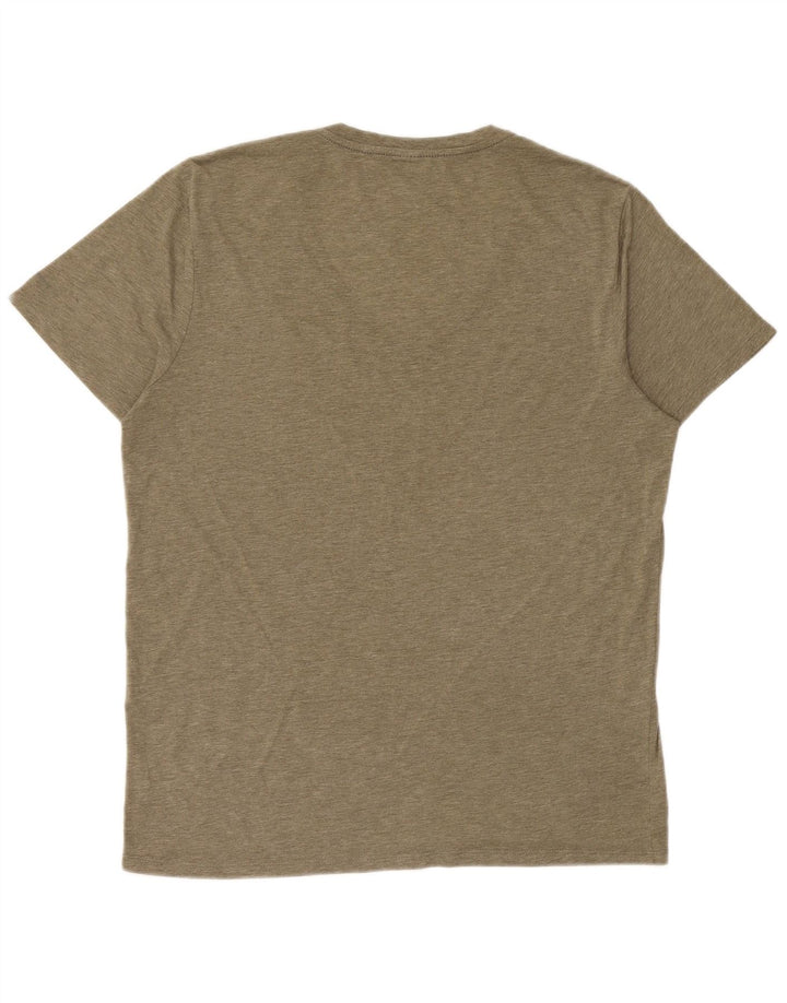 G-STAR Mens T-Shirt Top Medium Khaki