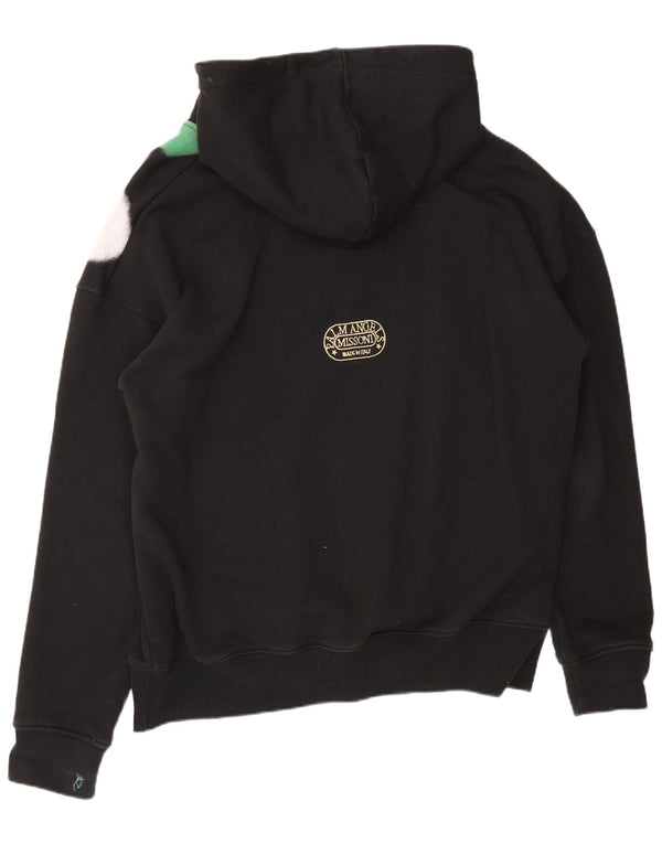 Palm Angels&Missoni Mens Graphic Hoodie Jumper 2XL Black Cotton Designer