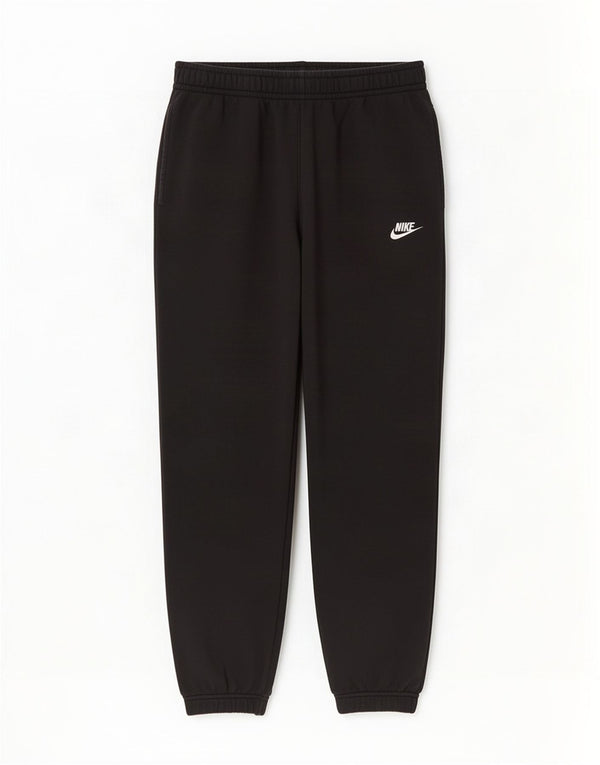 Nike Mens Tracksuit Trousers Joggers Large Black Cotton