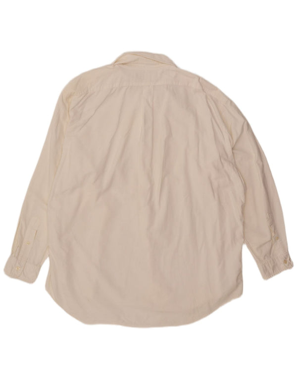 Ralph Lauren Mens Loose Fit Shirt XL White Cotton