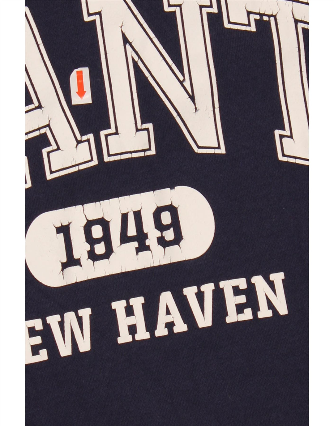 GANT Mens New Haven Graphic Sweatshirt Jumper 4XL Navy Blue Cotton