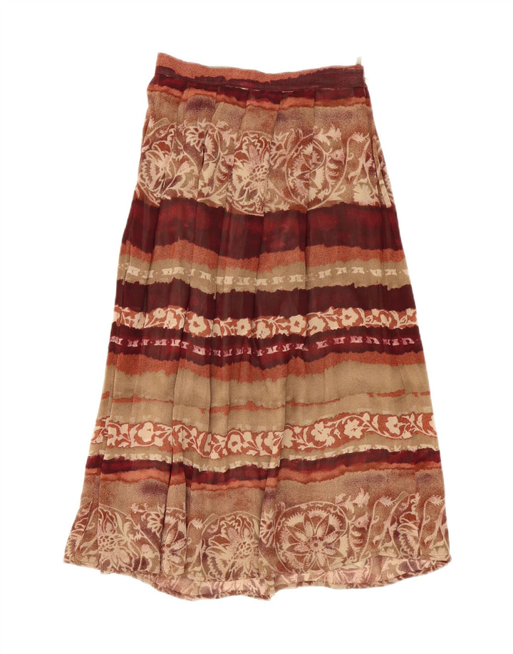 GIANFREDIANI Womens A-Line Skirt IT 42 Medium W28  Multicoloured Floral Vintage Gianfrediani and Second-Hand Gianfrediani from Messina Hembry 