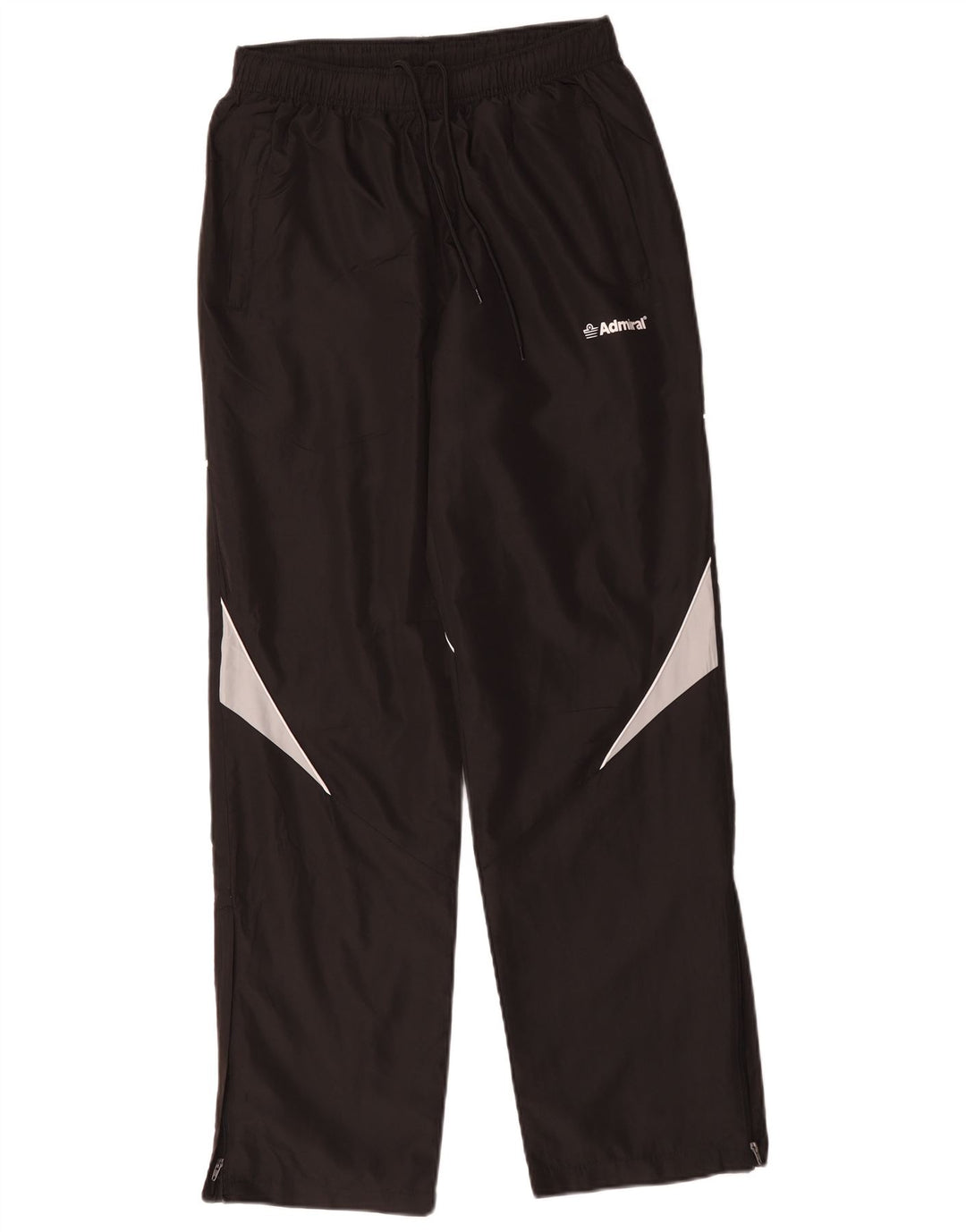Admiral Mens Tracksuit Trousers Medium  Black Colourblock Polyester