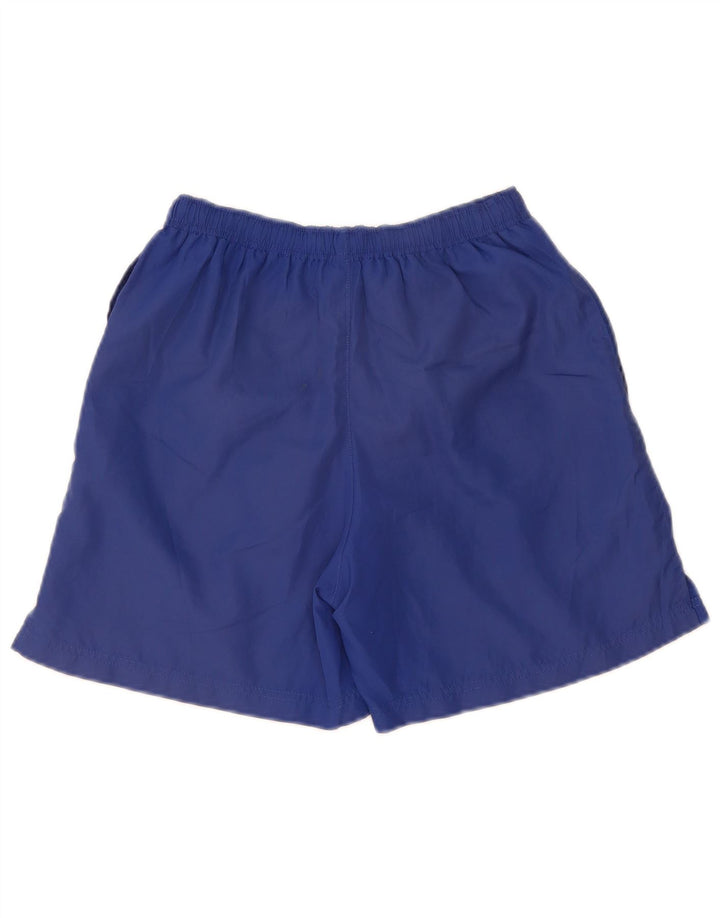 UMBRO Mens Sport Shorts Small  Blue Polyester