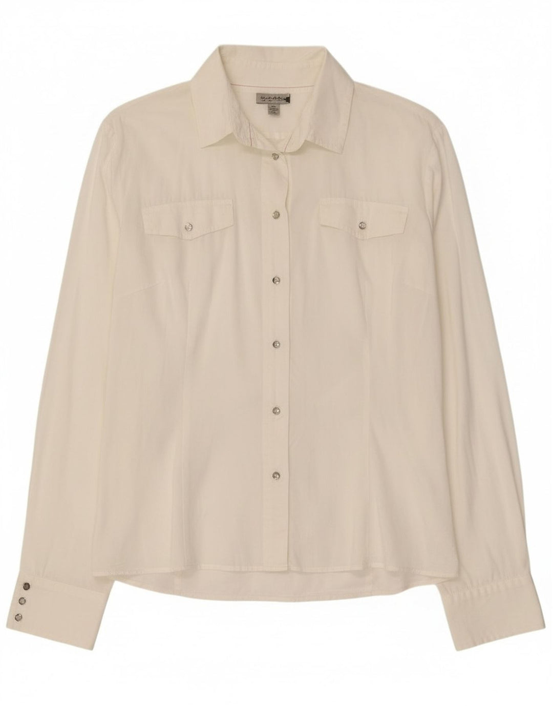 Murphy & Nye Womens Shirt Blouse UK 16 Large White Cotton