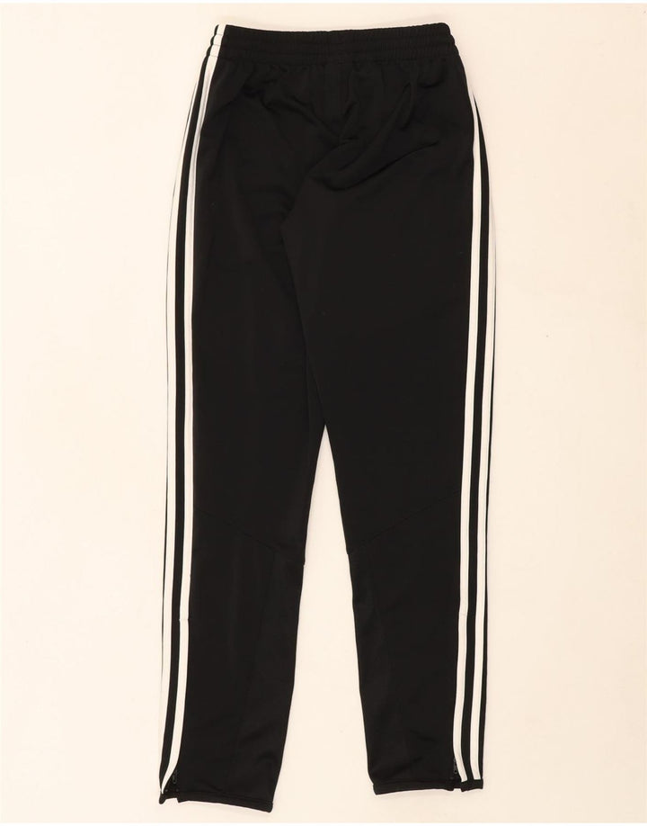 ADIDAS Boys Tracksuit Trousers 11-12 Years  Black Polyester Vintage Adidas and Second-Hand Adidas from Messina Hembry 