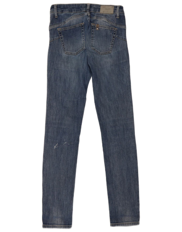 Liu Jo Womens Skinny Jeans W26 L30 Blue Cotton