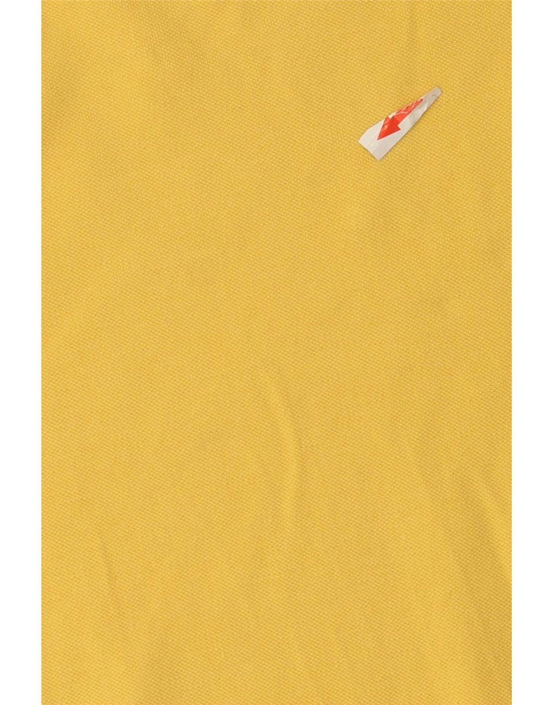 Kappa Mens Polo Shirt Large Yellow Cotton