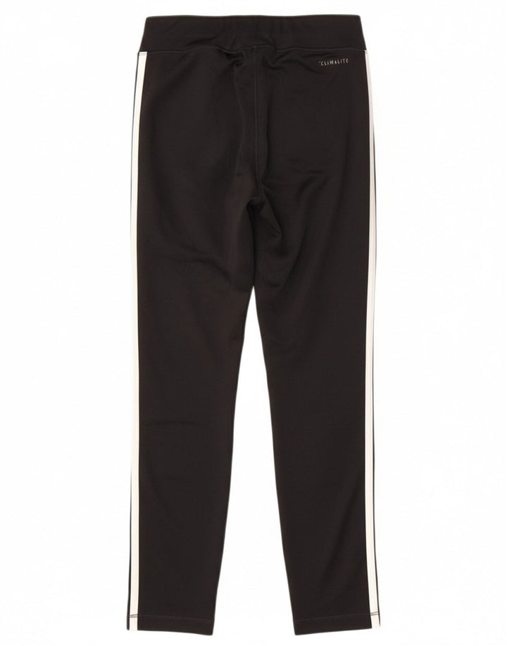 ADIDAS Girls Climalite Leggings 9-10 Years Small  Black Polyester