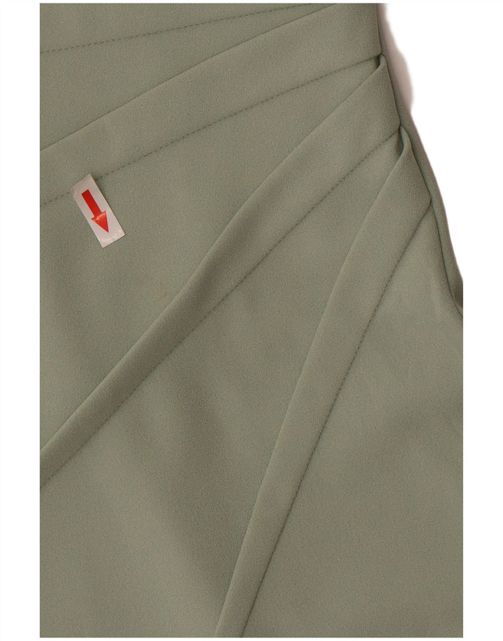 Calvin Klein Womens Sleeveless Bodycon Dress UK 12 Medium Green Polyester