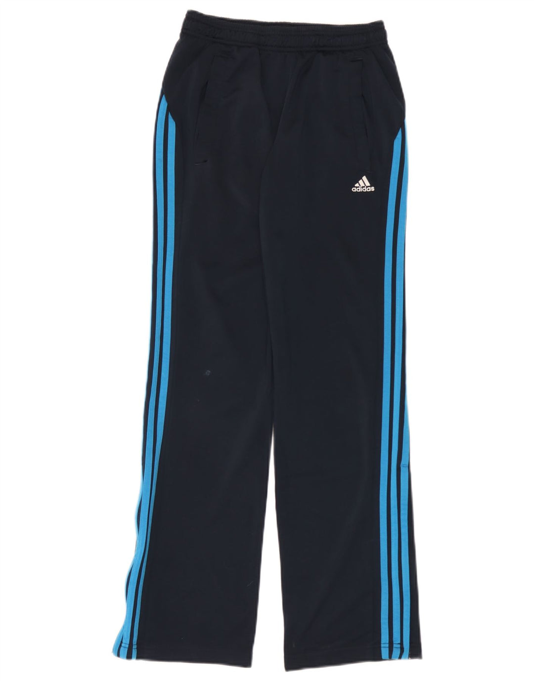 Adidas Mens Tracksuit Trousers XS Navy Blue Polyester