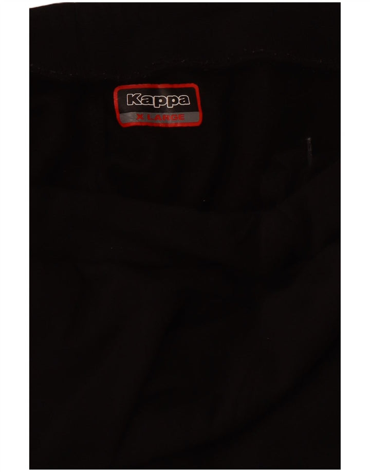 KAPPA Womens Tracksuit Trousers Joggers UK 18 XL  Black