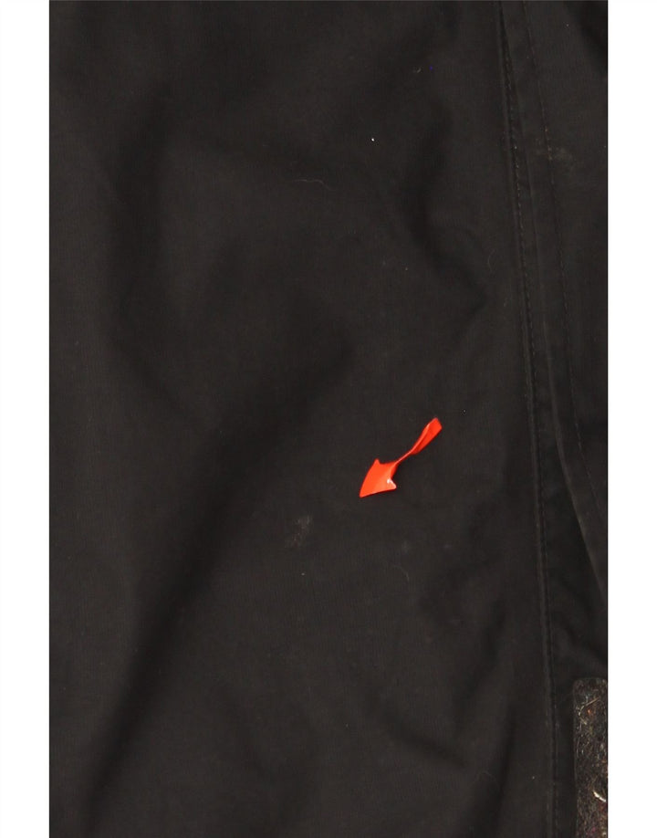 Berghaus Womens Oversized Hooded Rain Jacket UK 10 Small Black Nylon