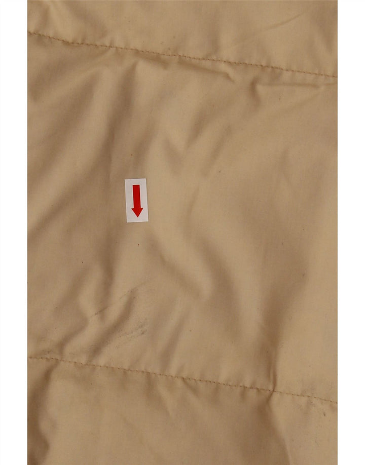 SERGIO TACCHINI Mens Padded Coat UK 44 2XL Beige Polyester