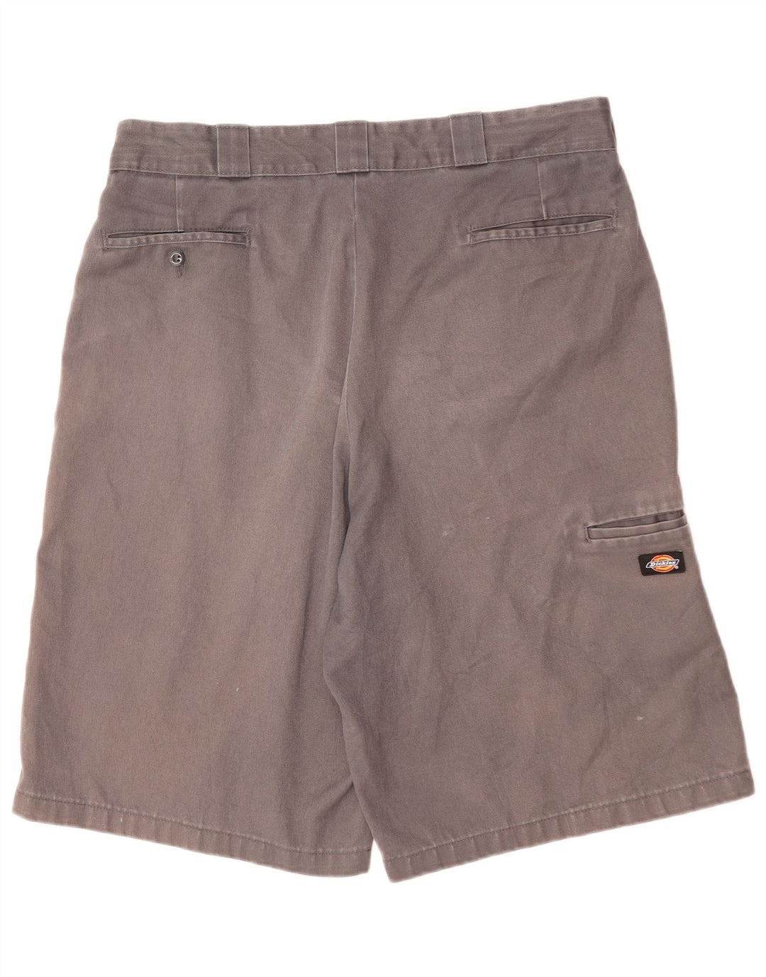DICKIES Mens Loose Fit Cargo Shorts W36 Large Grey