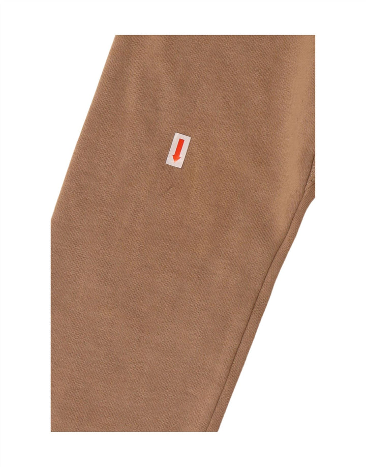 NIKE Boys Sweatshirt Jumper 12-13 Years Large  Brown Cotton
