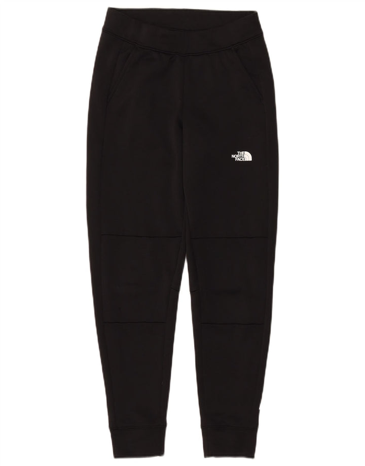 THE NORTH FACE Womens Graphic Tracksuit Trousers Joggers UK 4 XS  Black