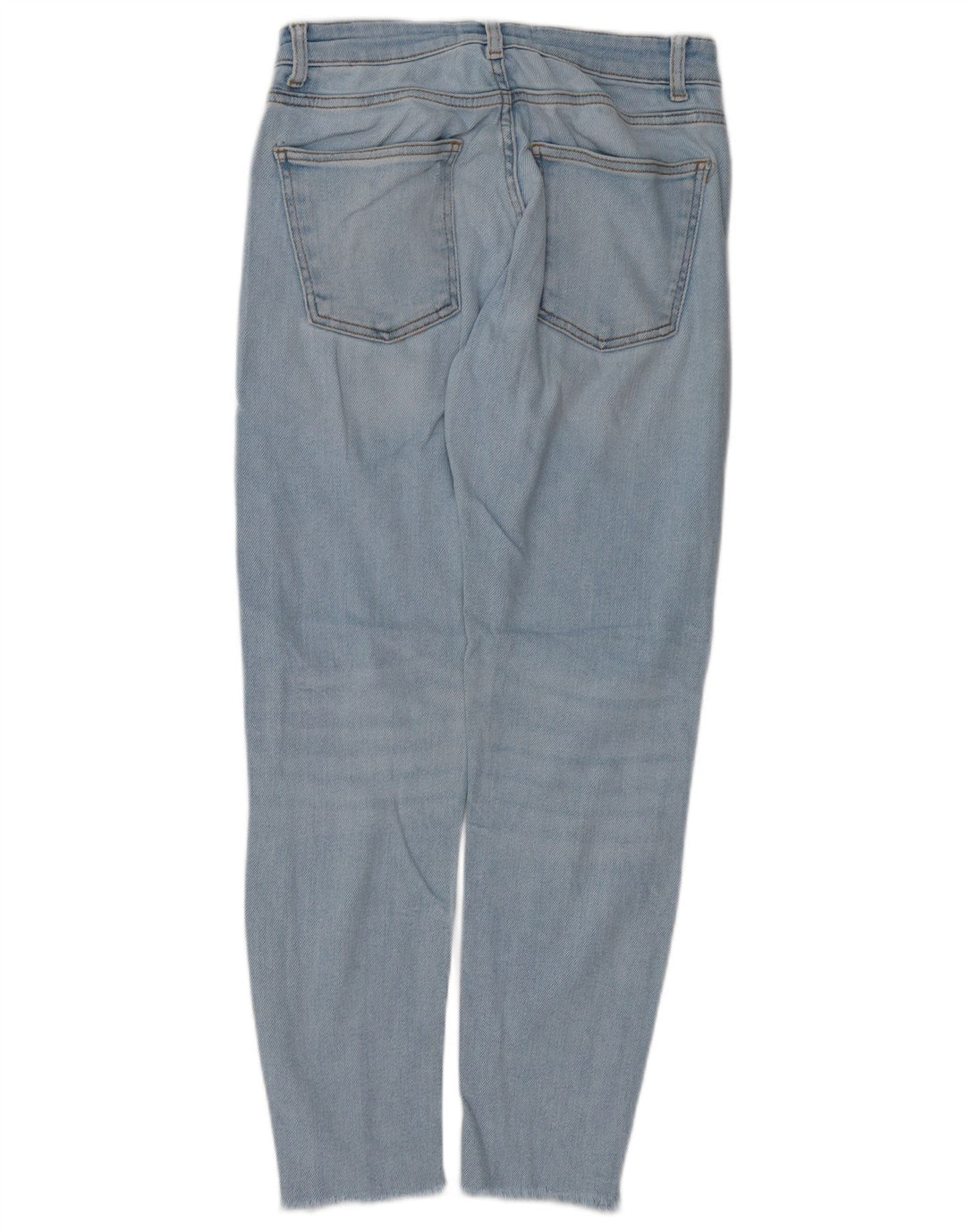 ZARA Womens Tapered Jeans EU 36 XS W26 L28 Blue Cotton