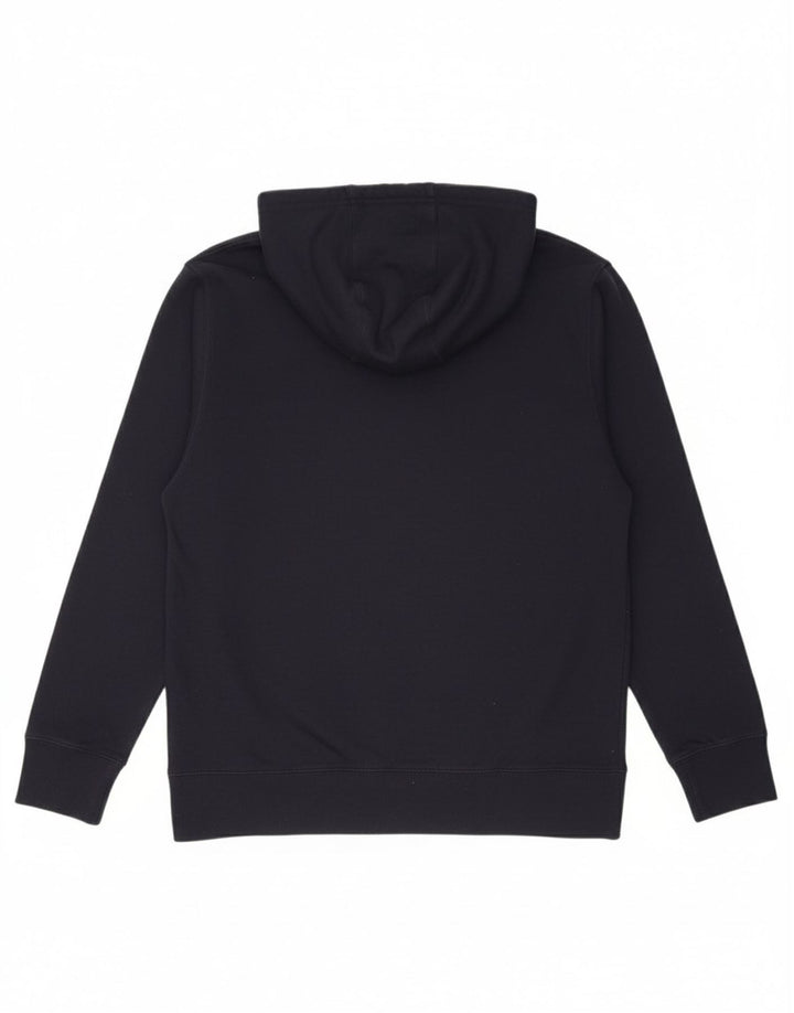 CHAMPION Mens Zip Hoodie Sweater Medium Navy Blue Cotton