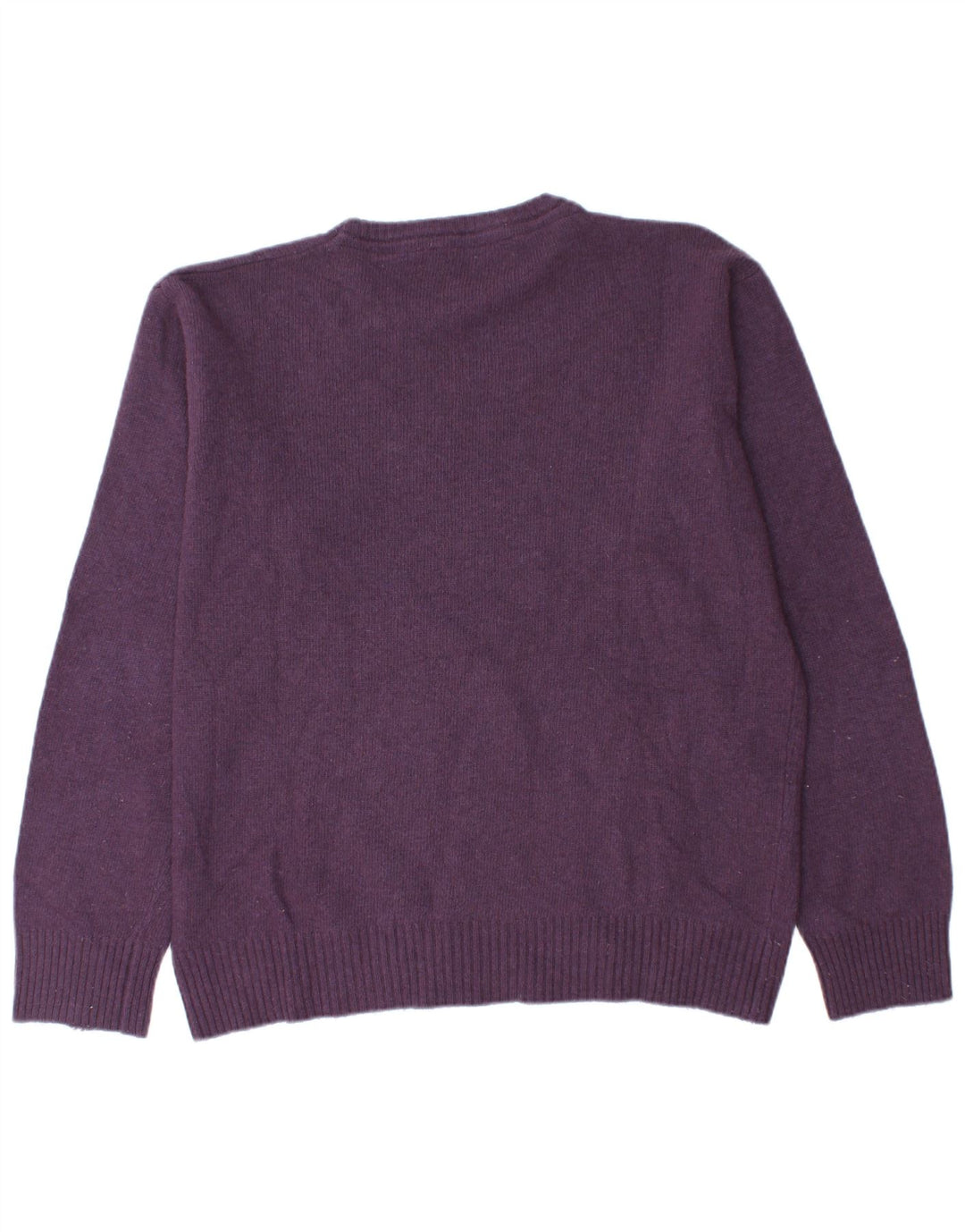 NORTH SAILS Mens Crew Neck Jumper Sweater 2XL Purple Wool