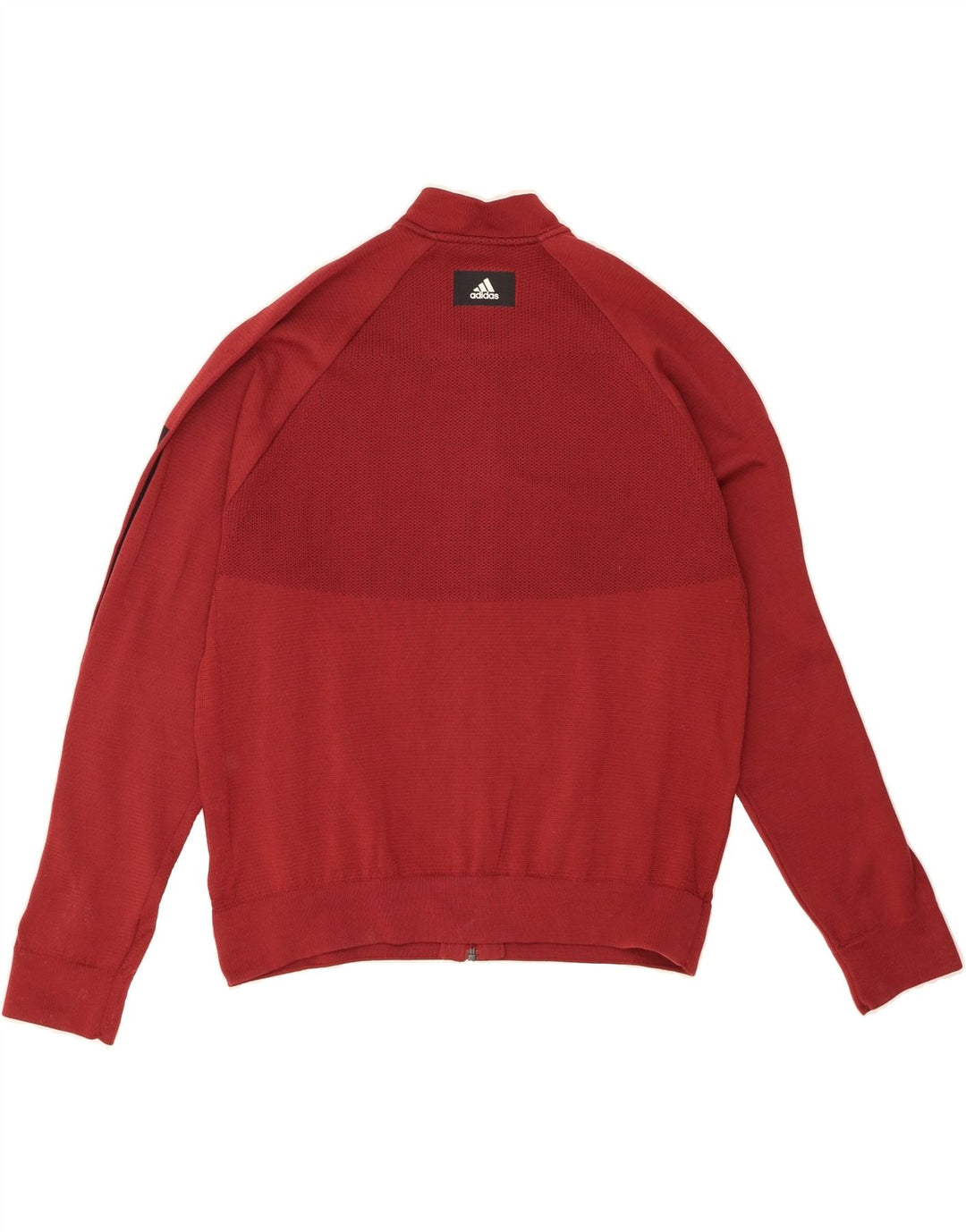 ADIDAS Womens Tracksuit Top Jacket UK 16/18 Large Red Polyester Vintage Adidas and Second-Hand Adidas from Messina Hembry 