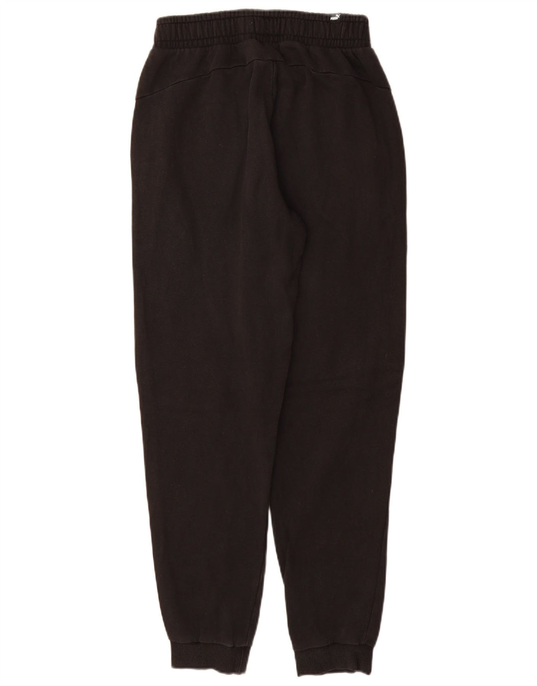 PUMA Mens Tracksuit Trousers Joggers Small Black Cotton