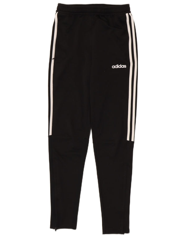 Adidas Mens Climalite Tracksuit Trousers XS Black Polyester