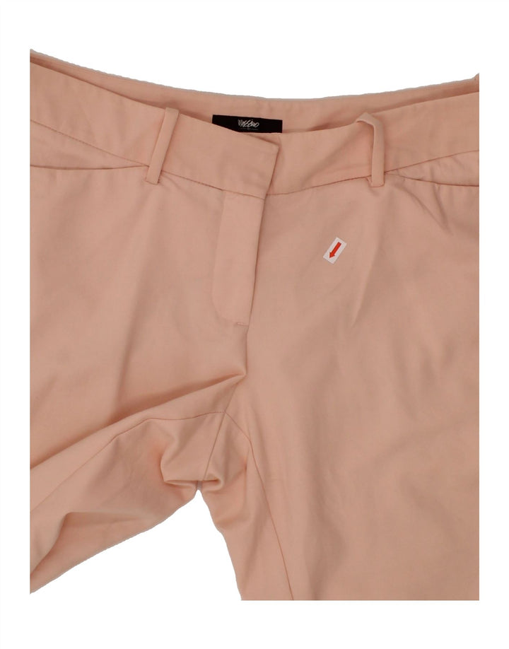 MOSSIMO Womens Stretch Bermuda Shorts US 10 Large W34 Pink Cotton Vintage Mossimo and Second-Hand Mossimo from Messina Hembry 