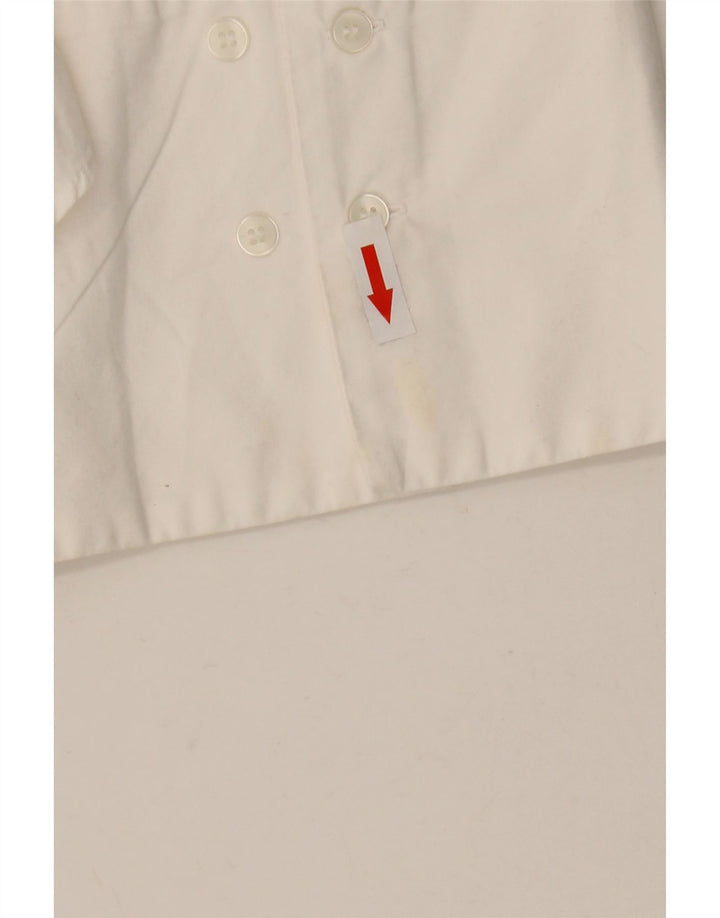 ZARA Womens Oversized Shirt Blouse UK 10 Small White