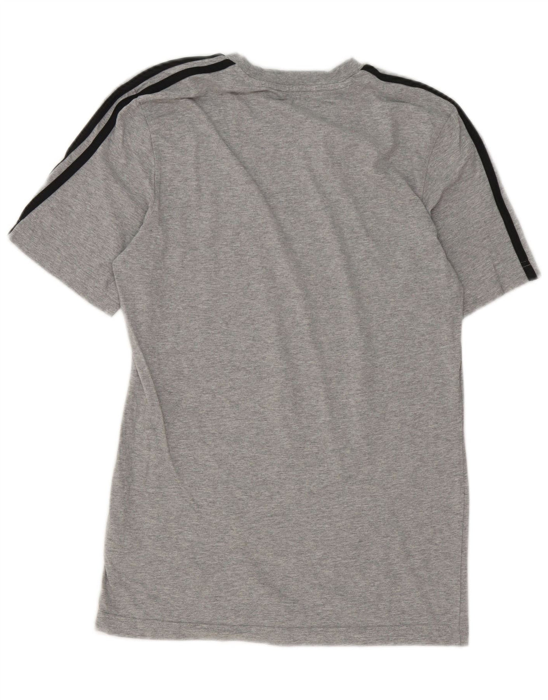 Adidas Mens T-Shirt Top Small Grey Cotton