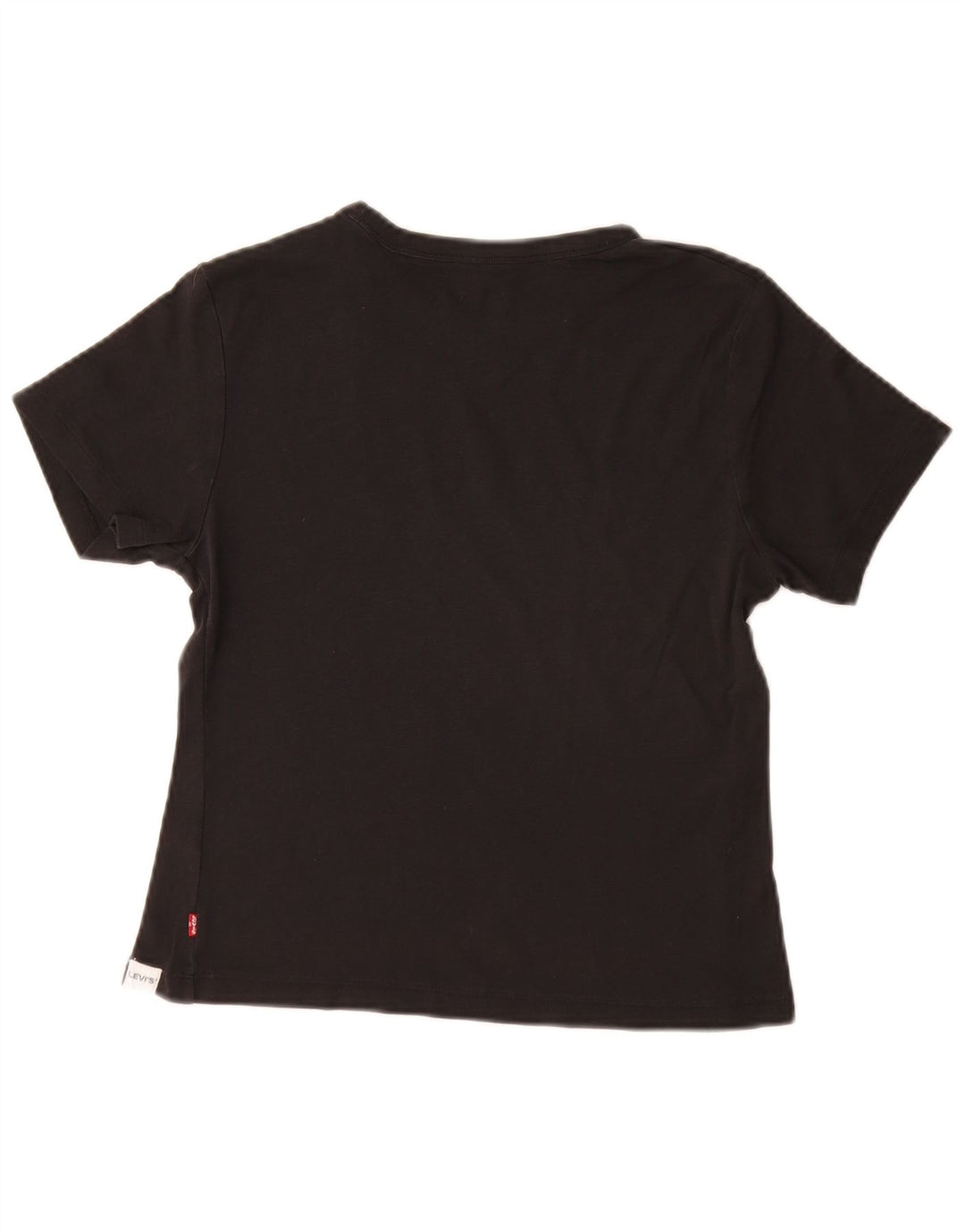 Levi's Womens Graphic T-Shirt Top UK 12 Medium Black