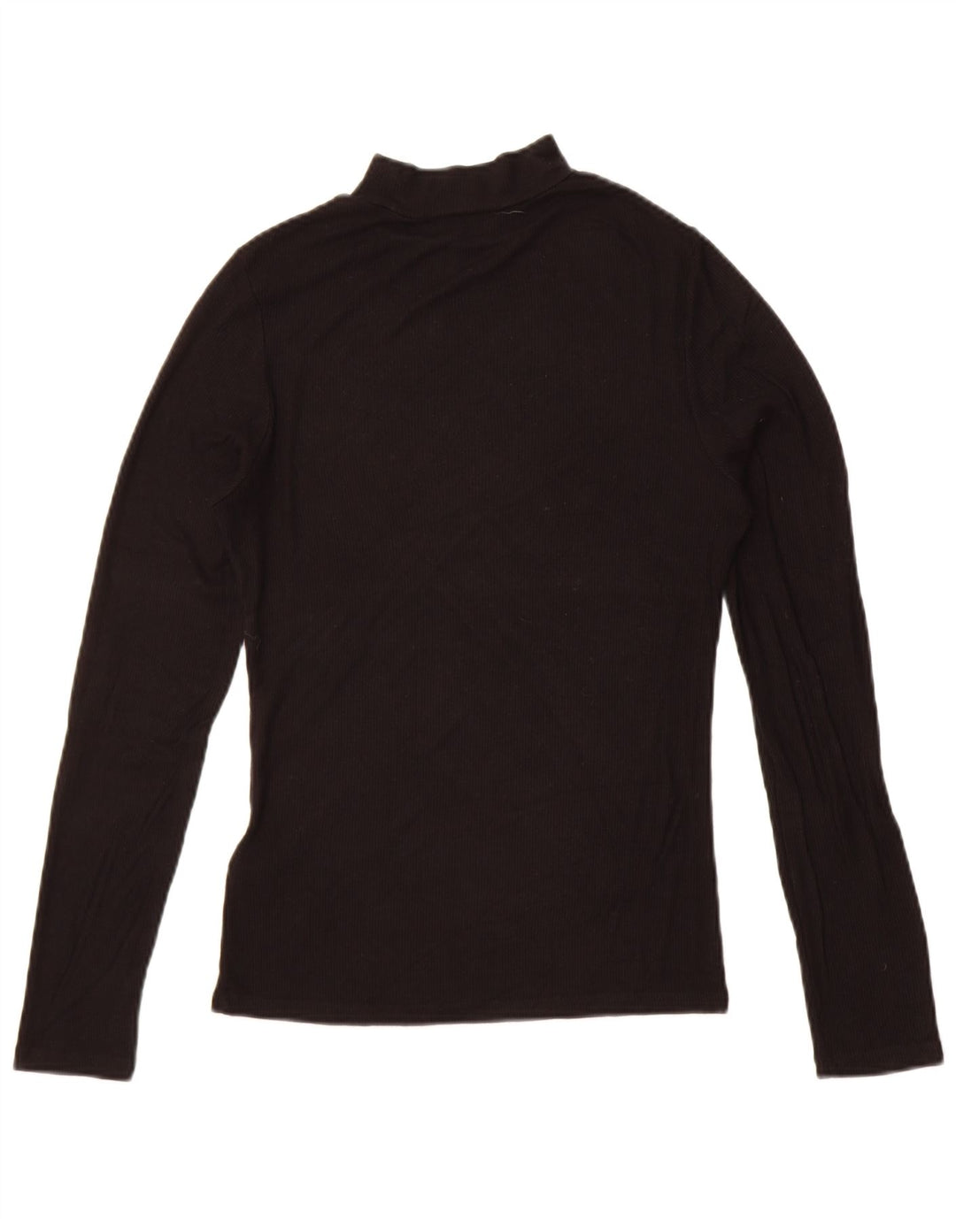 Ted Baker Womens Top Long Sleeve Size 2 Small Black Viscose