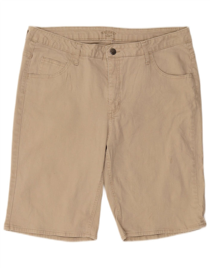 LEE Mens Riders Casual Shorts W34 Large Beige