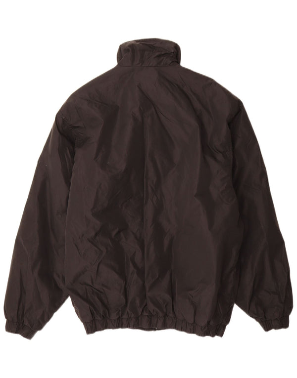 Adidas Mens Rain Jacket UK 36/38 Small Black Polyamide