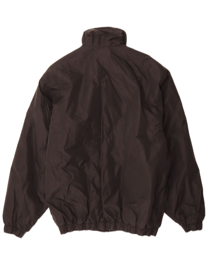 Adidas Mens Rain Jacket UK 36/38 Small Black Polyamide
