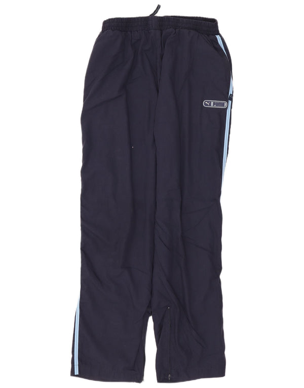 Puma Mens Tracksuit Trousers Large  Navy Blue Polyester