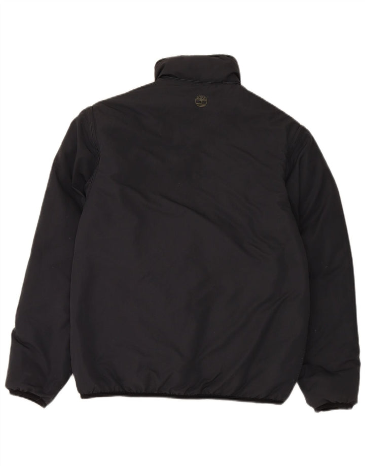 TIMBERLAND Mens Padded Jacket UK 34 XS Navy Blue Polyester
