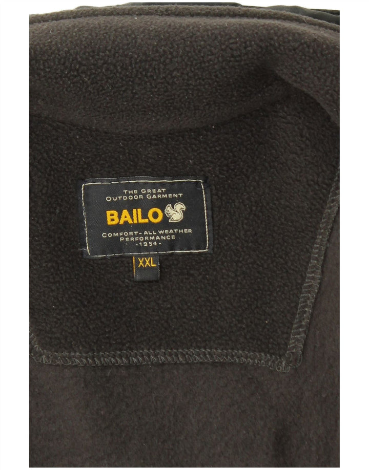 Bailo Mens Windbreaker Jacket UK 44 2XL Green Polyester