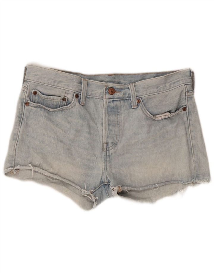 LEVI'S Womens 501 Denim Shorts W27 Small  Blue Cotton