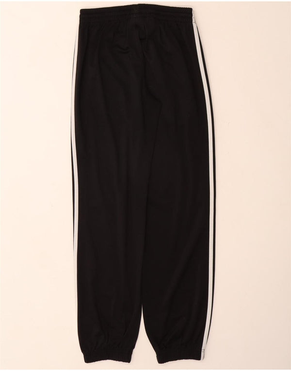 ADIDAS Boys Tracksuit Trousers Joggers 13-14 Years  Black Polyester