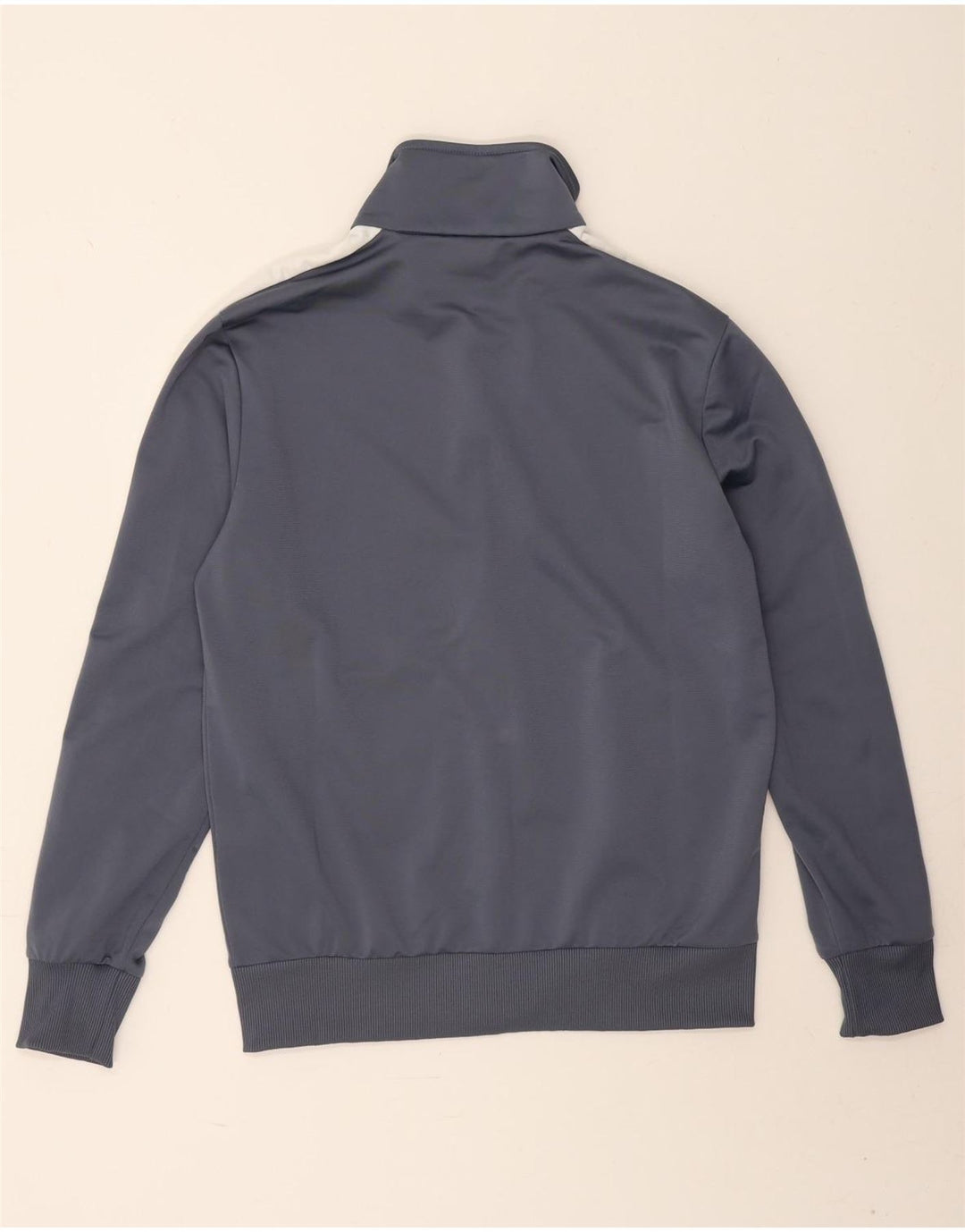 Puma Mens Tracksuit Top Jacket Medium Navy Blue Colourblock Polyester