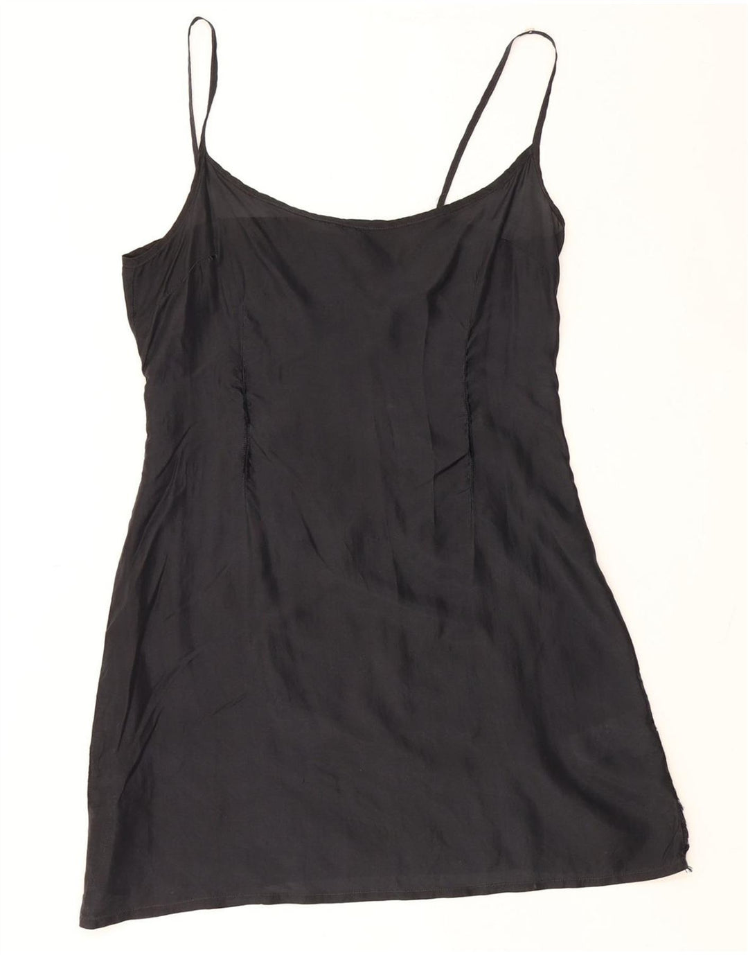 HOSS INTROPIA Womens See Through Slip Dress UK 12 Medium Black Polyamide Vintage Hoss Intropia and Second-Hand Hoss Intropia from Messina Hembry 