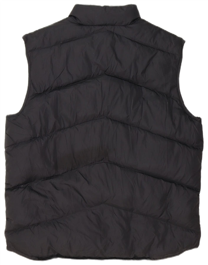 FILA Mens Padded Gilet UK 40 Large Black Polyamide