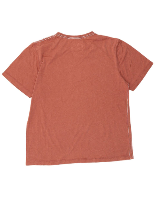 Saltrock Mens Classic Fit Graphic T-Shirt Top Medium Orange
