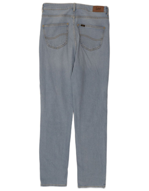 LEE Girls Slim Jeans 12-13 Years W28 L28 Blue Cotton