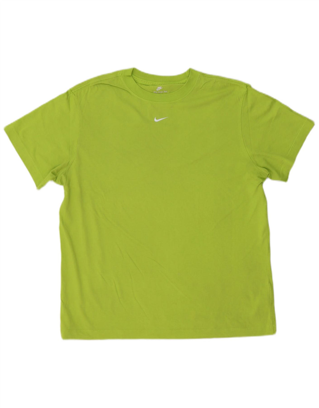 NIKE Mens Loose Fit T-Shirt Top Small Green Cotton