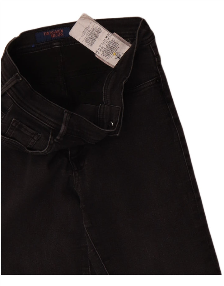 Trussardi Womens Slim Jeans W27 L27 Grey Cotton