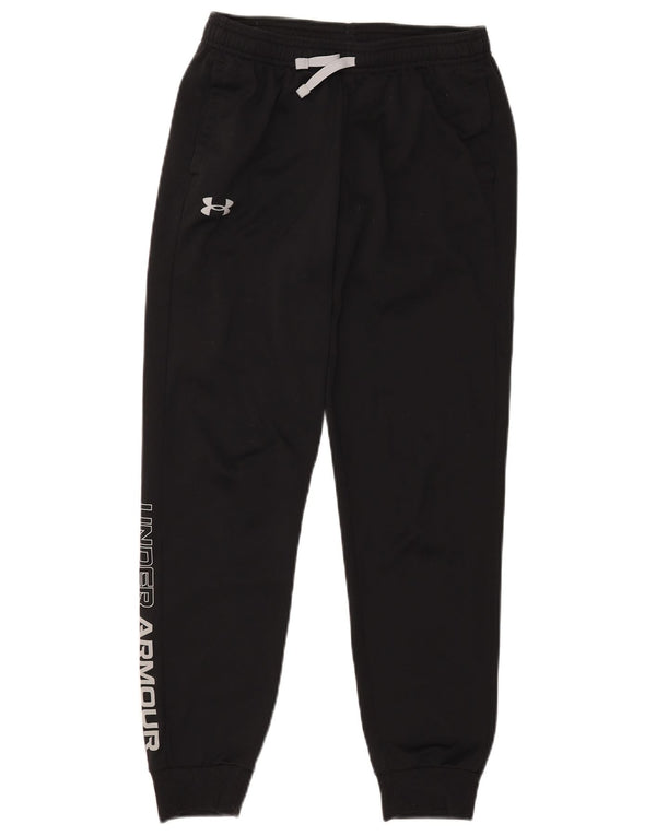 Under Armour Boys Graphic Tracksuit Trousers Joggers 11-12 Years Black